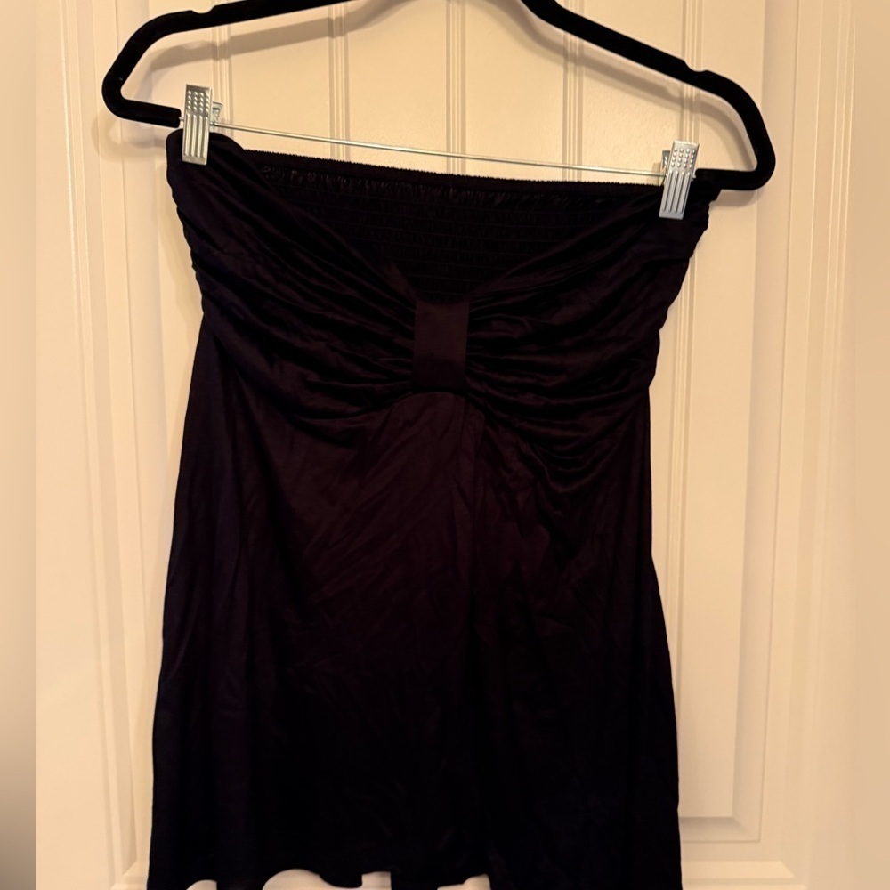NWT Anthropologie fly away strapless tunic top